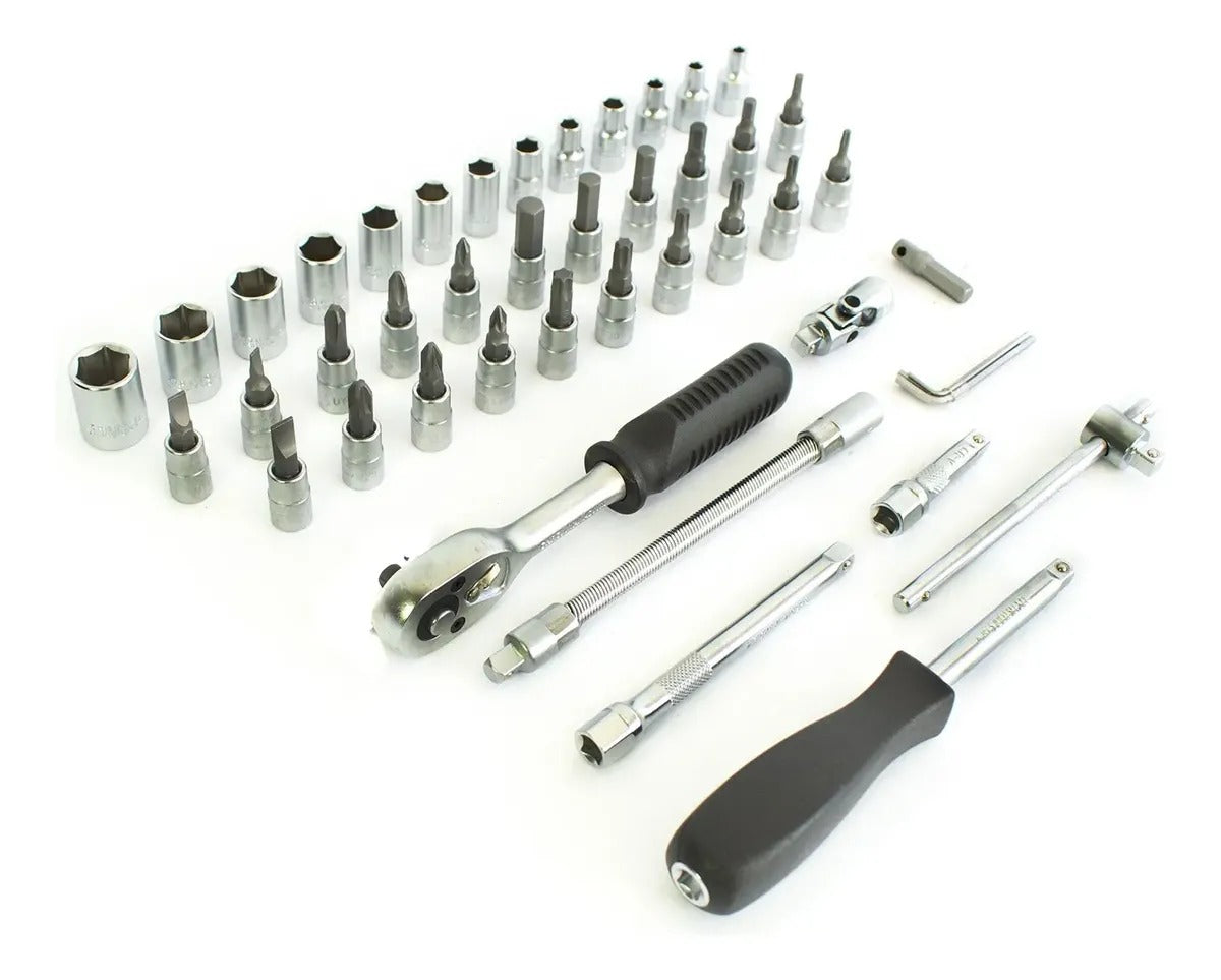 Juego de copas 1/4" x 46 piezas